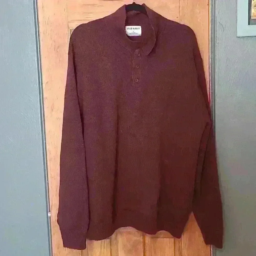 Burgundy Old Navy Sweater
